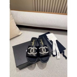 [샤넬] 슬라이드 슬리퍼