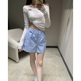 [미우미우] 신상 반바지