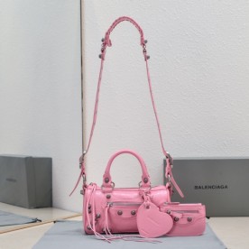 [발렌시아가] LE DUFFLE BAG 파우치 체인 숄더백