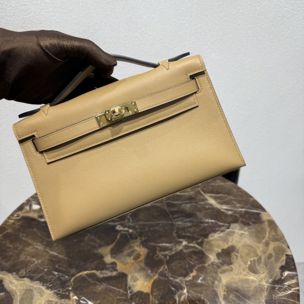 실사 [에르메스] 앱송 미니 켈리 포쉐트 22cm HERMES MINIKELLY