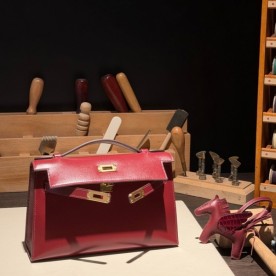 [에르메스] 복스 켈리 포쉐트 Kelly Pochette