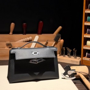 [에르메스] 앱송 켈리 포쉐트 Epsom Kelly Pochette