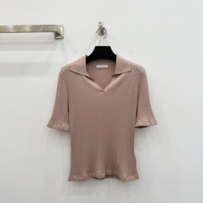 [더로우] 반팔 카라티