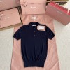 [미우미우] 카라 티셔츠
