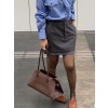 [더로우] 마고 숄더백 12 THE ROW EW Margaux 12 Shoulder bag (새들 가죽)