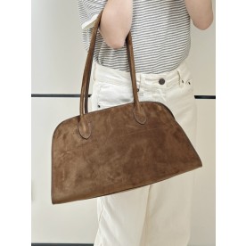 [더로우] 마고 숄더백 12 THE ROW EW Margaux 12 Shoulder bag (스웨이드 가죽)