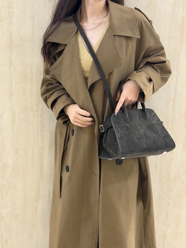 [더로우] 마고백 10 THE ROW Margaux bag 10 (스웨이드 가죽)