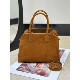 [더로우] 마고백 10 THE ROW Margaux bag 10 (스웨이드 가죽)