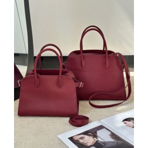 [더로우] 마고백 10 THE ROW Margaux bag 10 (새들 가죽)