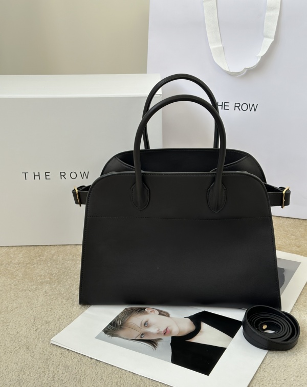 [더로우] 마고백 12 THE ROW Margaux bag 12 (새들 가죽)